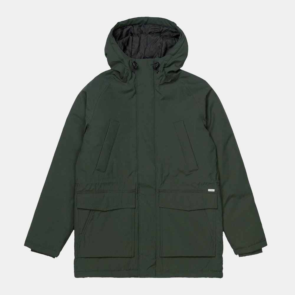 Carhartt Work in Progress - Women's Vail Parka, M, Slate.